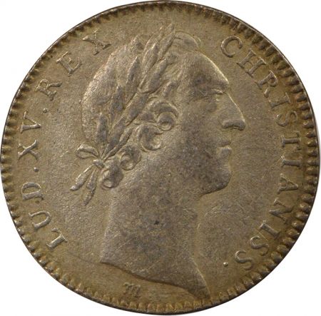 France Etats de Bretagne, Louis XV  Jeton Argent - 1756 Rennes