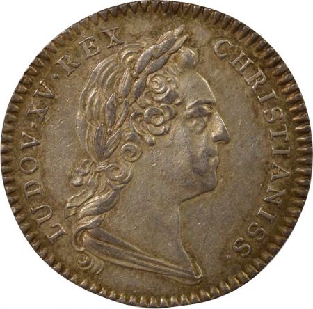 France Etats de Bretagne, Louis XV  Jeton Argent - 1770 Rennes