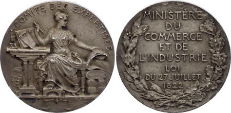 France Experts des Douanes - Comité des Expertises - 1822 - Argent