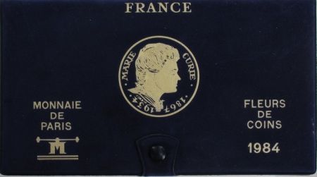 France FDC.1984 Coffret FDC 1984 - Monnaie de Paris