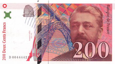 France FRANCE  GUSTAVE EIFFEL - 200 FRANCS 1995 - SUP