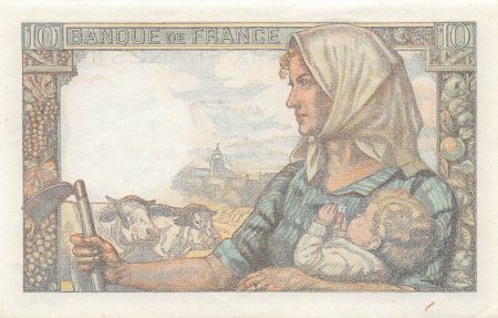 France FRANCE  MINEUR - 10 FRANCS 10/03/1949 - SÉRIE M.168 - PSUP