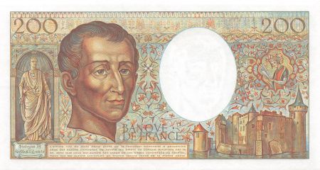 France FRANCE  MONTESQUIEU - 200 FRANCS 1981 - SERIE T.006 - SUP+