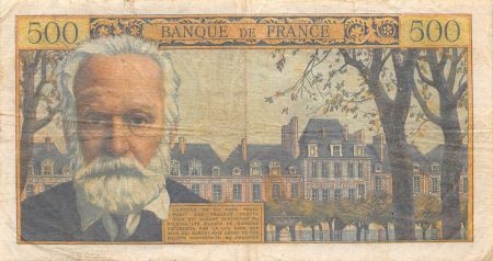 France FRANCE, VICTOR HUGO, 500 FRANCS 10.07.1958