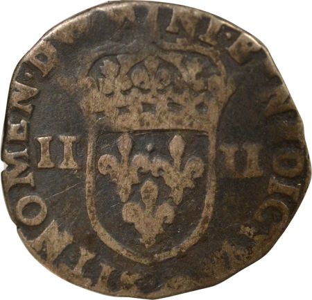 France Henri IV - 1/4 Ecu Argent, 2e Type - 1605 9 Rennes