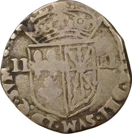 France Henri IV - 1/4 Ecu Argent de Navarre - 1590 / 1610 Saint Palais