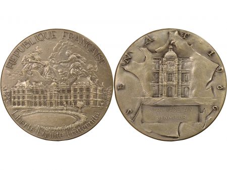 France Jean Madelain - Médaille Argent, Sénateur - 1986