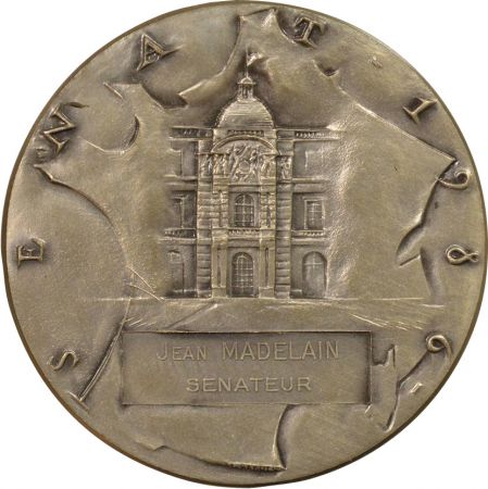 France Jean Madelain - Médaille Argent, Sénateur - 1986