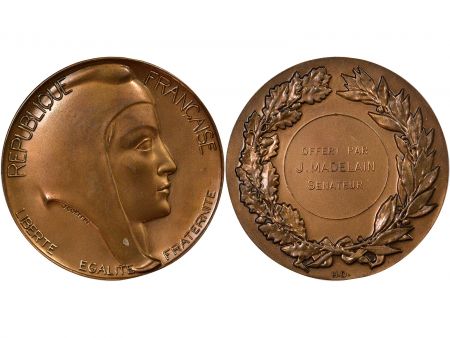 France Jean Madelain - Médaille Bronze, Sénateur - 1980 / 1990