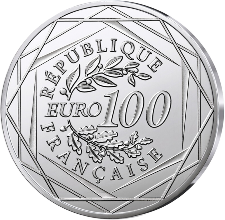 France Les Mousquetaires - 100 Euros Argent 2024