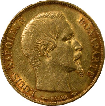 France Louis-Napoléon Bonaparte - 20 Francs Or - 1852 A Paris