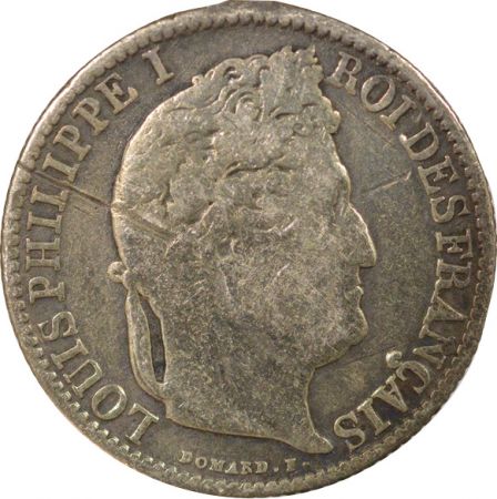 France Louis Philippe I - 1/2 Franc Argent - 1842 B Rouen