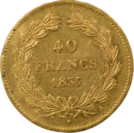 France Louis Philippe I - 40 Francs Or, Domard- 1837 A Paris