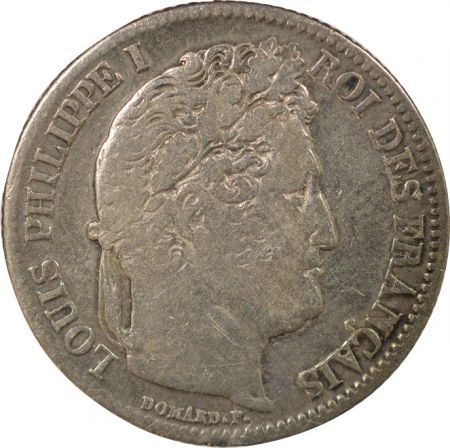 France Louis Philippe I - Franc Argent - 1834 B Rouen