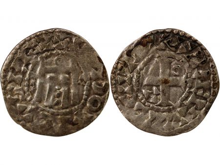 France LOUIS VI LE GROS - DENIER ARGENT ORLEANS 1110 / 1130