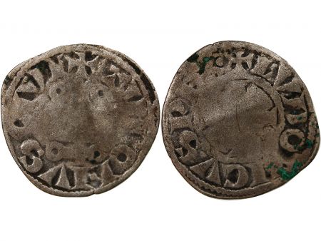 France LOUIS VIII / IX - DENIER TOURNOIS - 1223 / 1245