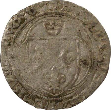 France Louis XII - Blanc à la Couronne - 1498 / 1507 Bayonne