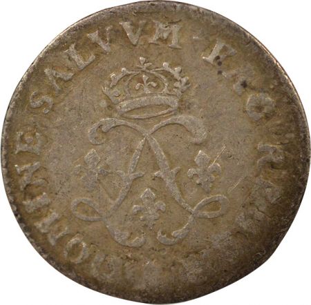 France Louis XIV - 4 Sols Argent, aux Deux L- 1693 A Paris