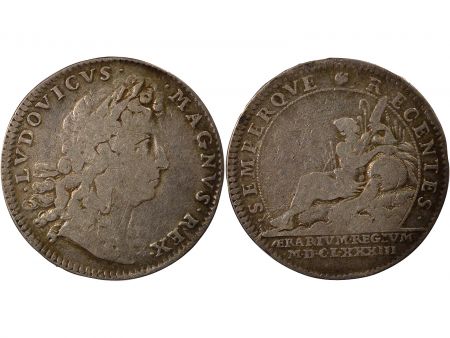 France Louis XIV - Jeton Argent, Trésor Royal - 1683