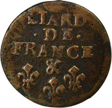 France Louis XIV - Liard au Buste âgé - 1699 & Aix