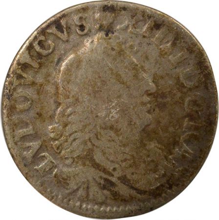 France Louis XIV - Quadruple Sol des Traitants - 1677 D Vimy