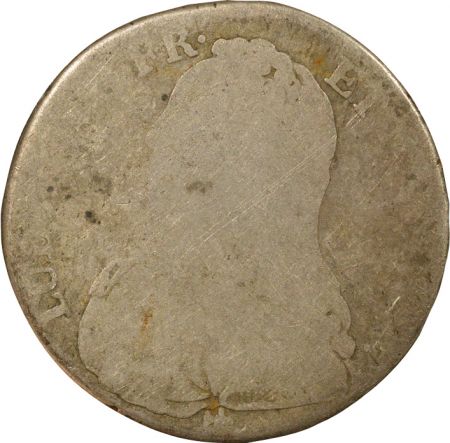 France Louis XV - 1/2 Ecu Argent - 1726 R Orléans