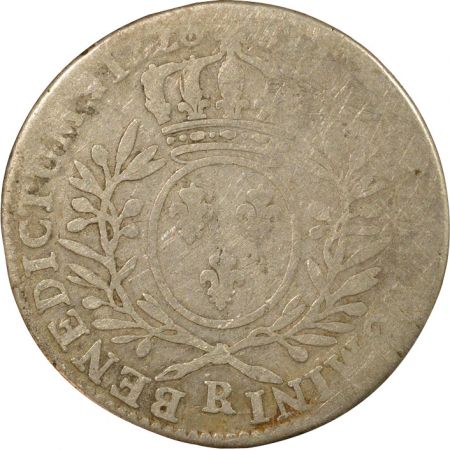 France Louis XV - 1/2 Ecu Argent - 1726 R Orléans