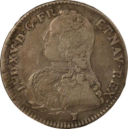 France Louis XV - 1/2 Ecu Argent, aux Rameaux d\'Olivier - 1728 9 Rennes