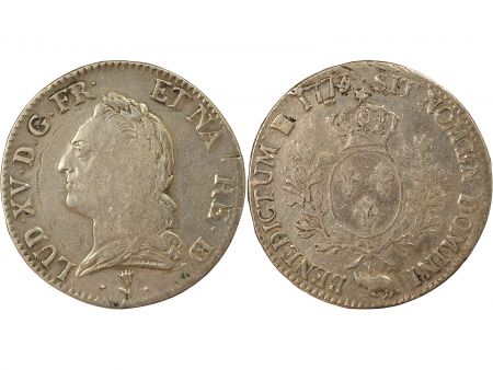 France Louis XV - Écu Argent du Béarn, à la Vieille Tête - 1773 Pau