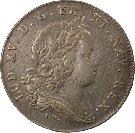 France Louis XV - Jeton Argent, Etats de Bretagne - 1717 Dinan