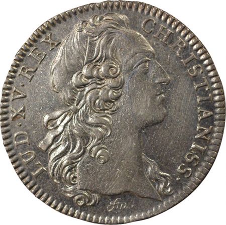 France Louis XV - Jeton Argent, Etats de Bretagne - 1742 Rennes