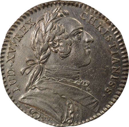 France Louis XV - Jeton Argent, Etats de Bretagne - 1758 Saint Brieuc