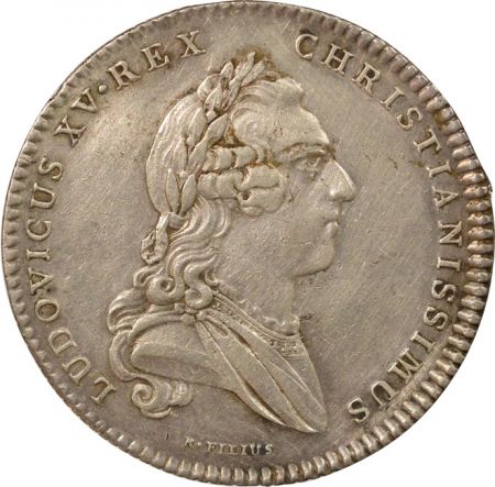 France Louis XV - Jeton Argent, Etats de Bretagne - 1764/0 Rennes