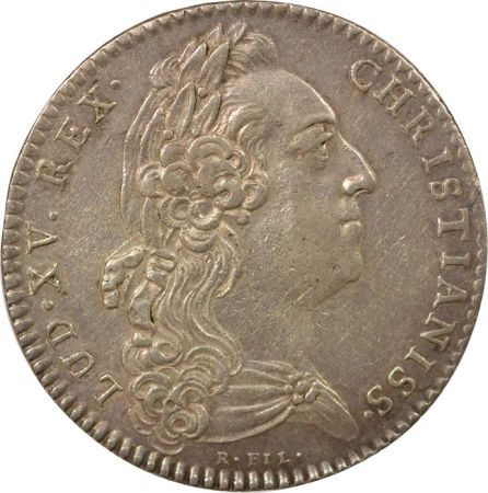 France Louis XV - Jeton Argent, Etats de Bretagne - 1768 Rennes