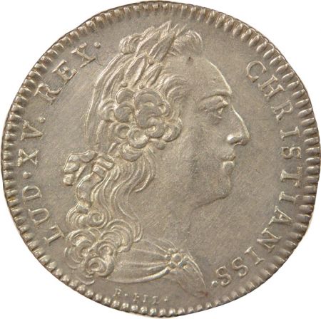 France Louis XV - Jeton Argent, Etats de Bretagne - 1772 Rennes