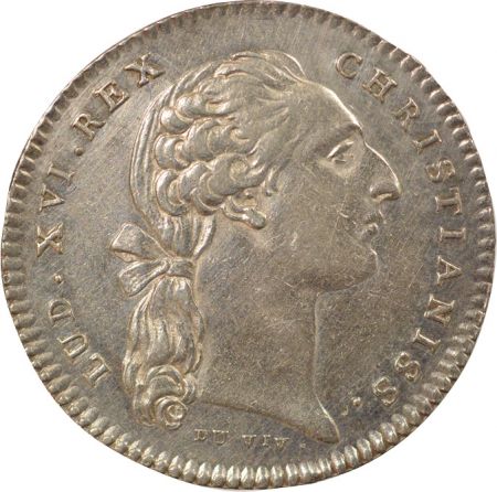 France Louis XV - Jeton Argent, Etats de Bretagne - 1776 Rennes