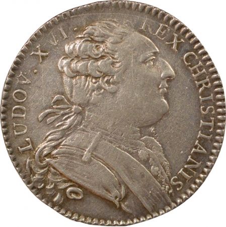 France Louis XV - Jeton Argent, Etats de Bretagne - 1786 Rennes