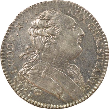 France Louis XV - Jeton Argent, Etats de Bretagne - 1786 Rennes