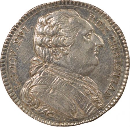 France Louis XV - Jeton Argent, Etats de Bretagne - 1788 Rennes