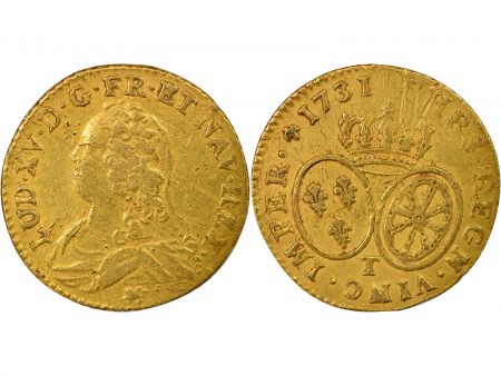 France Louis XV - Louis d\'Or, au Buste Habillé - 1731 T Nantes