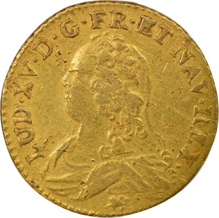 France Louis XV - Louis d\'Or, au Buste Habillé - 1731 T Nantes