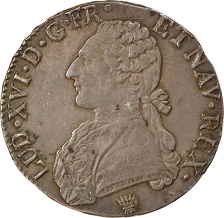 France Louis XVI - Ecu Argent, au Buste Habillé - 1784 I Limoges