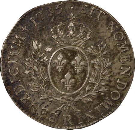 France Louis XVI - Ecu Argent, au Buste Habillé - 1785 R Orléans