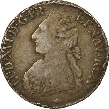 France Louis XVI - Ecu Argent, aux Rameaux d\'Olivier - 1779 M Toulouse