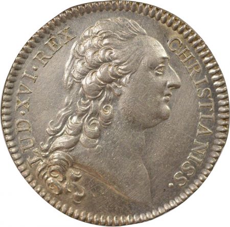 France Louis XVI - Jeton Argent, Notaires de Nantes - 1777