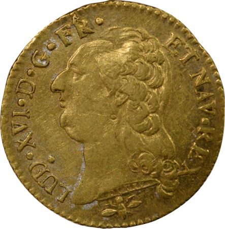 France Louis XVI - Louis d\'Or à la Tête nue - 1786 D Lyon