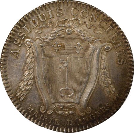 France Maire d\'Angers, Louis-Stanislas-Xavier - Jeton Argent - N.D..