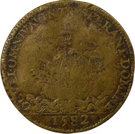 France Maire de Nantes, Claude Brossard - Jeton Laiton -1583/2