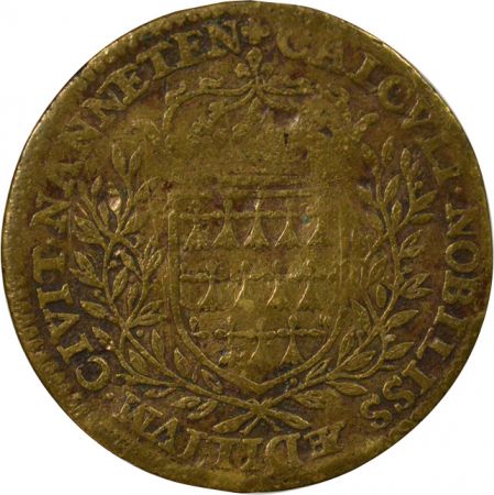 France Maire de Nantes, Claude Brossard - Jeton Laiton -1583/2