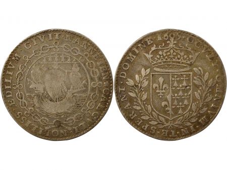 France Maire de Nantes, Claude de Cornulier - Jeton Argent -1605